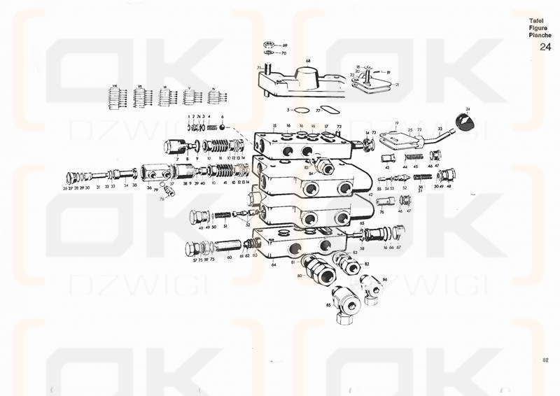 Bosch SB23 distributor section